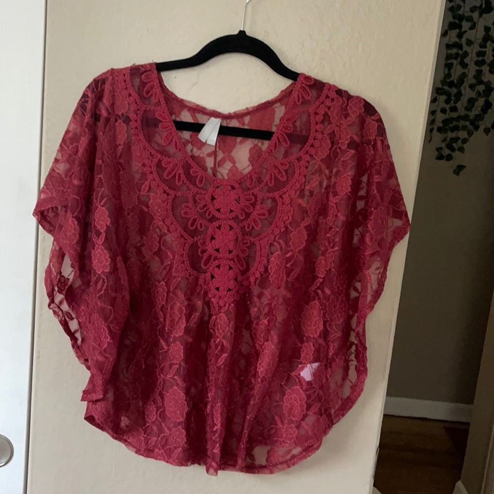 Vanity lace shawl